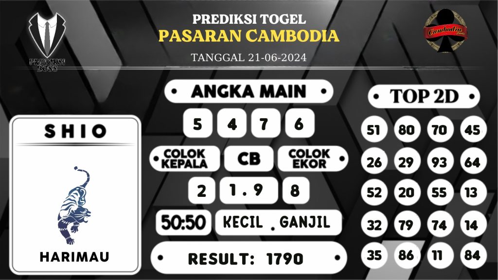https://prediksibossduo.com/prediksi-boss-togel-cambodia-jumat-21-juni-2024/