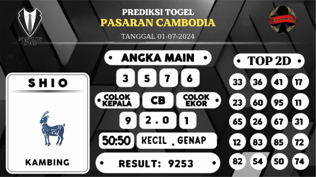 https://prediksibossduo.com/prediksi-boss-togel-cambodia-senin-01-juli-2024/
