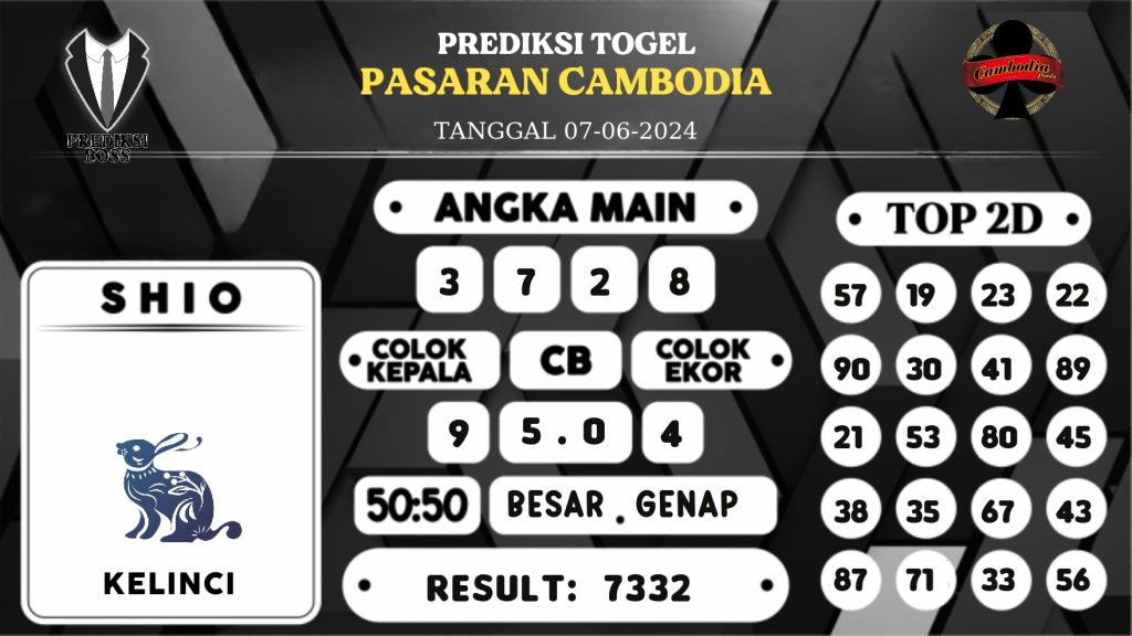 https://prediksibossduo.com/prediksi-boss-togel-cambodia-jumat-07-juni-2024/