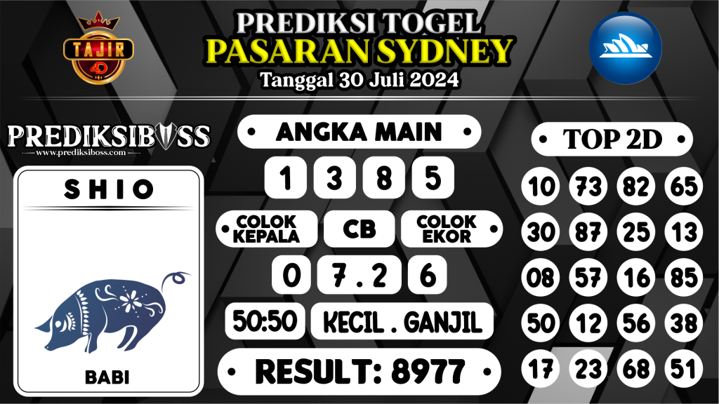 https://prediksibossduo.com/prediksi-boss-togel-sidney-selasa-30-juli-2024/