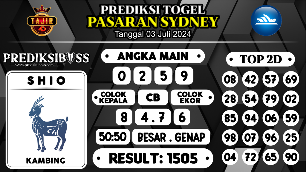 https://prediksibossduo.com/prediksi-boss-togel-sidney-rabu-03-juli-2024/
