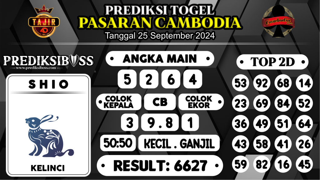 https://prediksibossduo.com/prediksi-boss-togel-cambodia-rabu-25-september-2024/