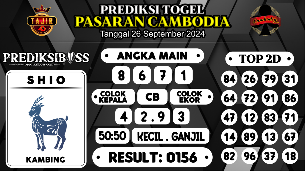 https://prediksibossduo.com/prediksi-boss-togel-cambodia-kamis-26-september-2024/