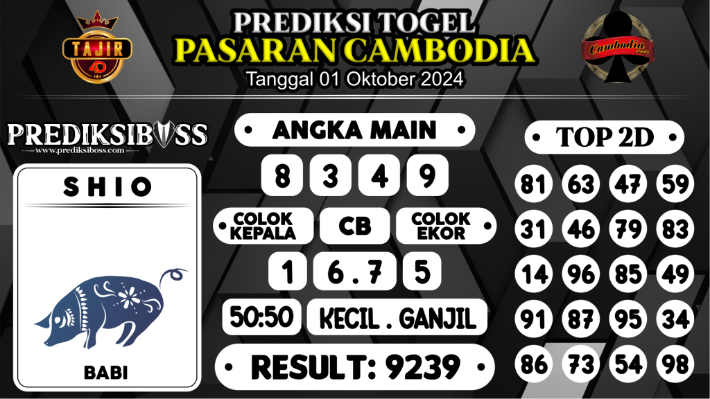 https://prediksibossduo.com/prediksi-boss-togel-cambodia-selasa-01-oktober-2024/
