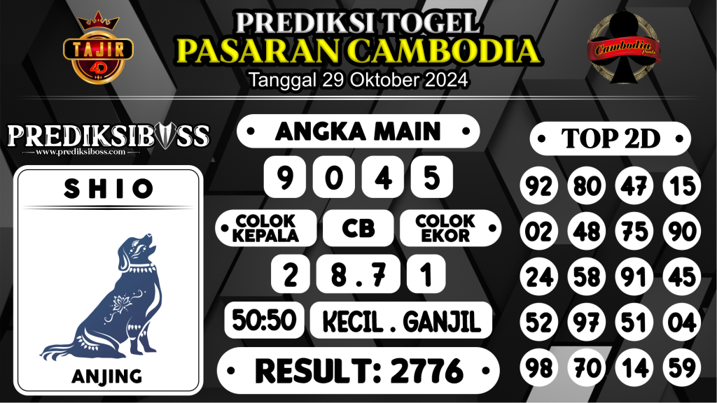 https://prediksibossduo.com/prediksi-boss-togel-cambodia-selasa-29-oktober-2024/