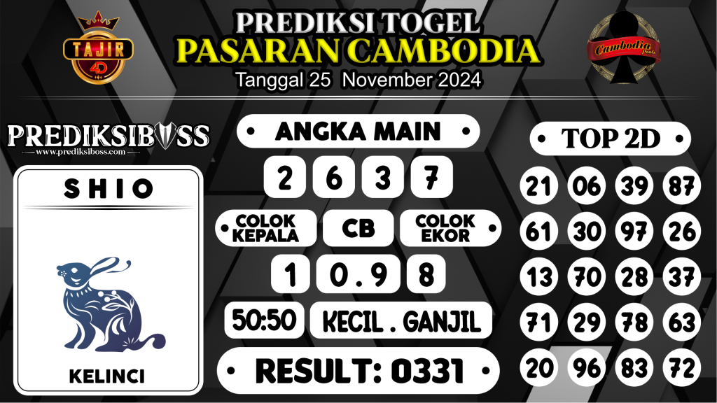 https://prediksibossduo.com/prediksi-boss-togel-cambodia-senin-25-november-2024/