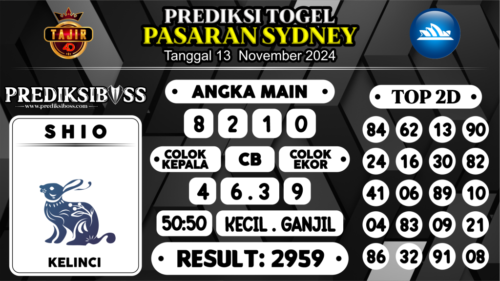 https://prediksibossduo.com/prediksi-boss-togel-sidney-rabu-13-november-2024/