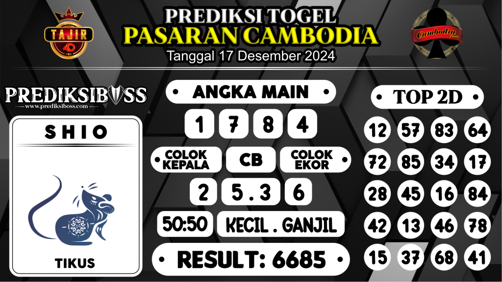 https://prediksibossduo.com/prediksi-boss-togel-cambodia-selasa-17-desember-2024/