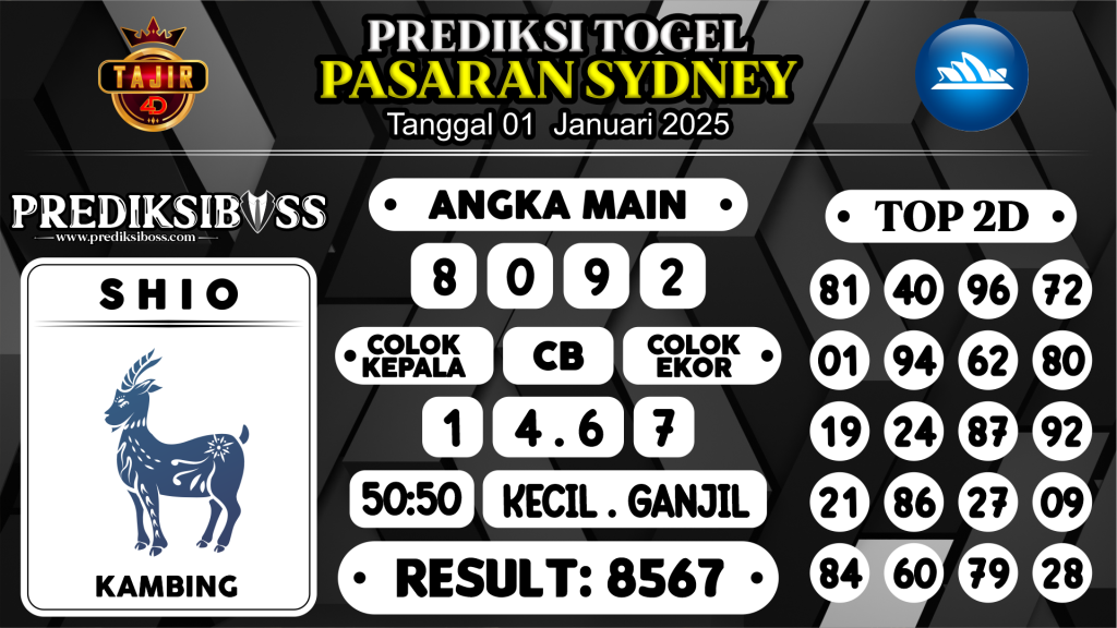 https://prediksibossduo.com/prediksi-boss-togel-sidney-rabu-01-januari-2025/