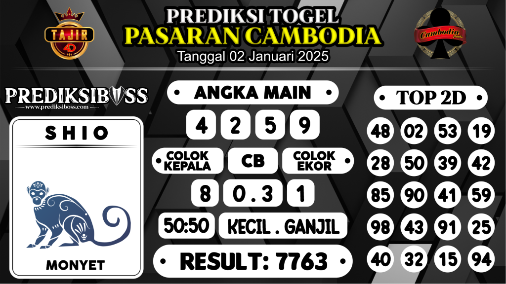 https://prediksibossduo.com/prediksi-boss-togel-cambodia-kamis-02-januari-2025/