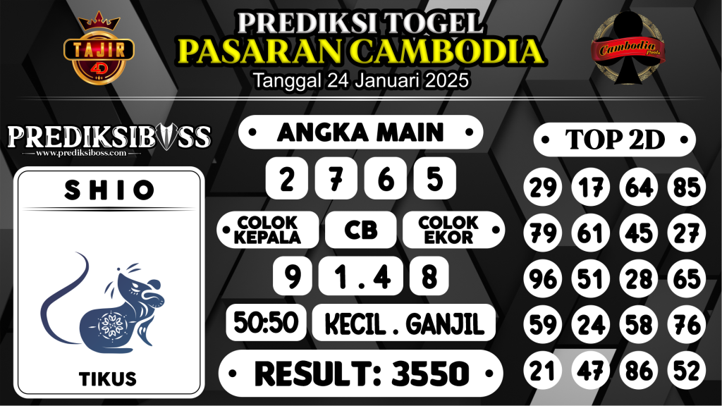 https://prediksibossduo.com/prediksi-boss-togel-cambodia-jumat-24-januari-2025/