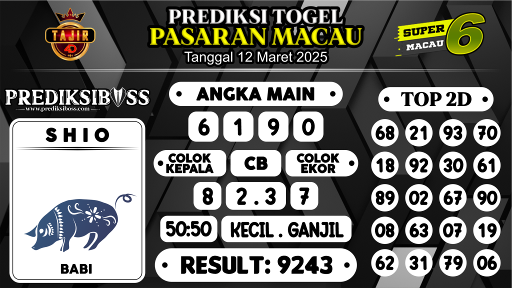 https://prediksibossduo.com/prediksi-boss-togel-macau-rabu-12-maret-2025/