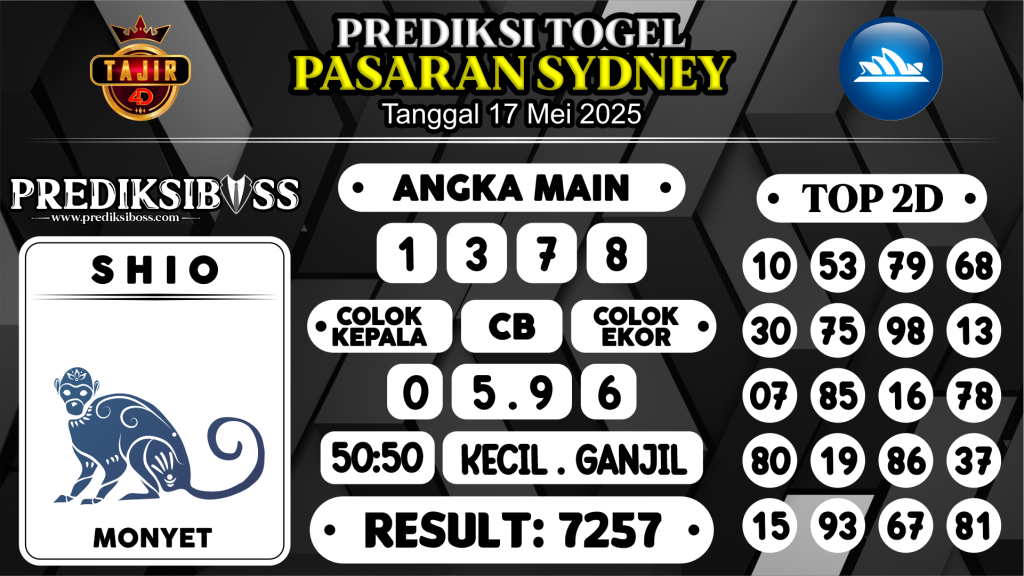 https://prediksibossduo.com/prediksi-boss-togel-sidney-sabtu-17-mei-2025/
