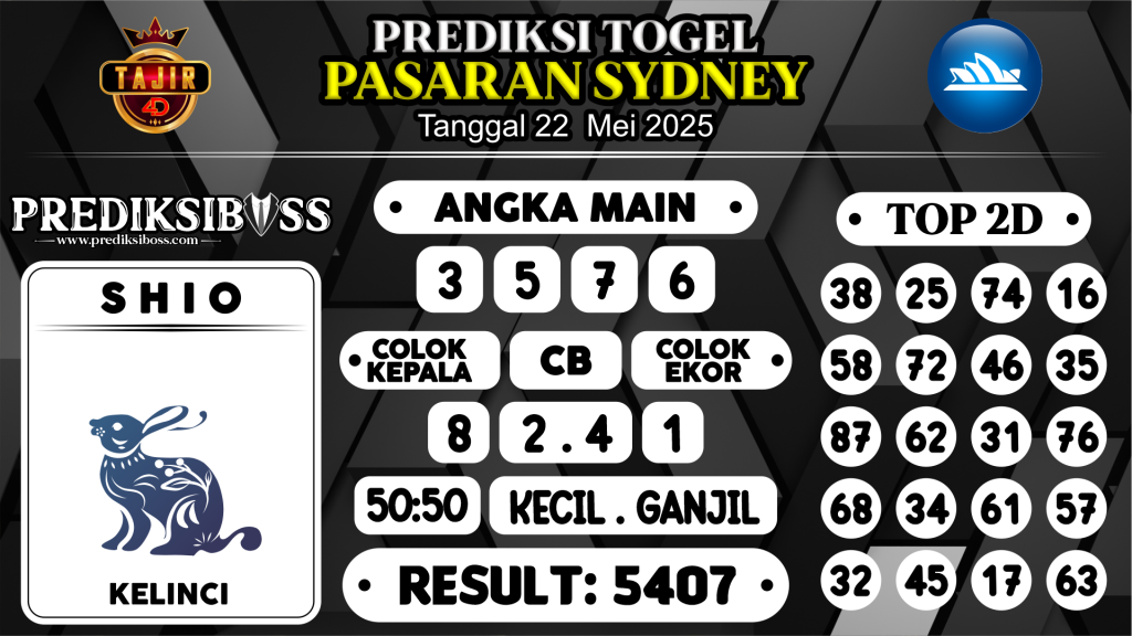 https://prediksibossduo.com/prediksi-boss-togel-sidney-kamis-22-mei-2025/