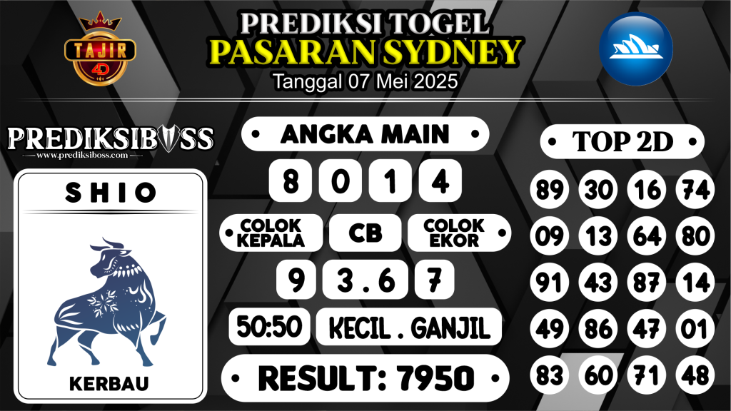 https://prediksibossduo.com/prediksi-boss-togel-sidney-rabu-07-mei-2025/